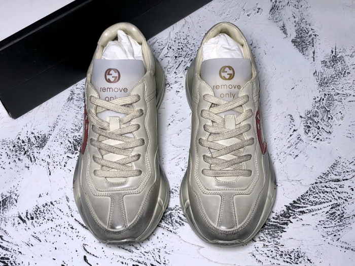 G*u*i rhyton sneaker with mouth print 552089 a9l00 9522
