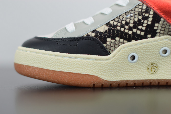 GGD Women’s fuchsia and leopard-print Yeah sneakers