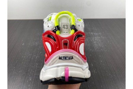 BALCIA Runner White Red Blue